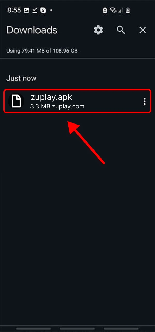 Follow the steps to install the Zuplay app on your Android device safely and quickly.