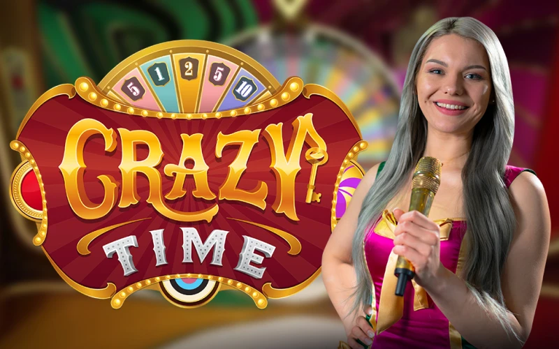 Join the Crazy Time live game show and win big at Zuplay casino.