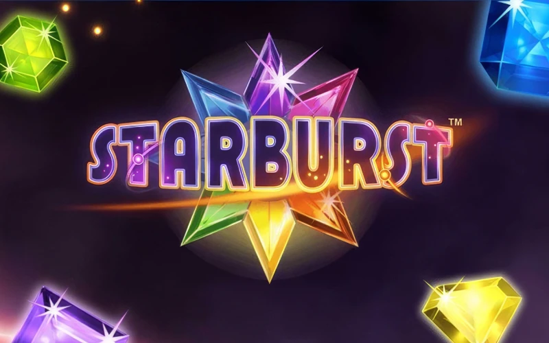 Enjoy bright wins in the Starburst slot game at Zuplay online casino.
