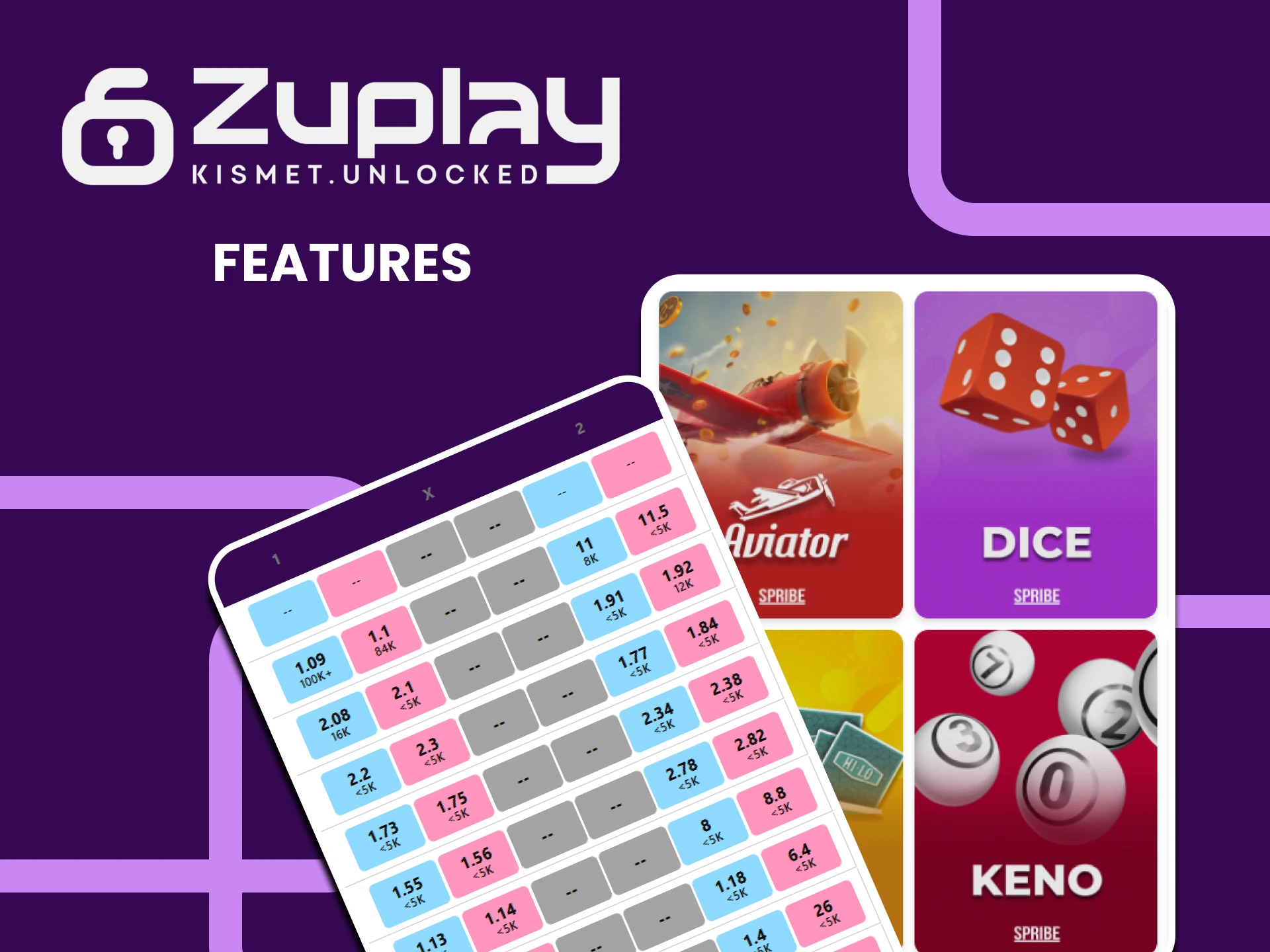 We will tell you about the possibilities of Zuplay.