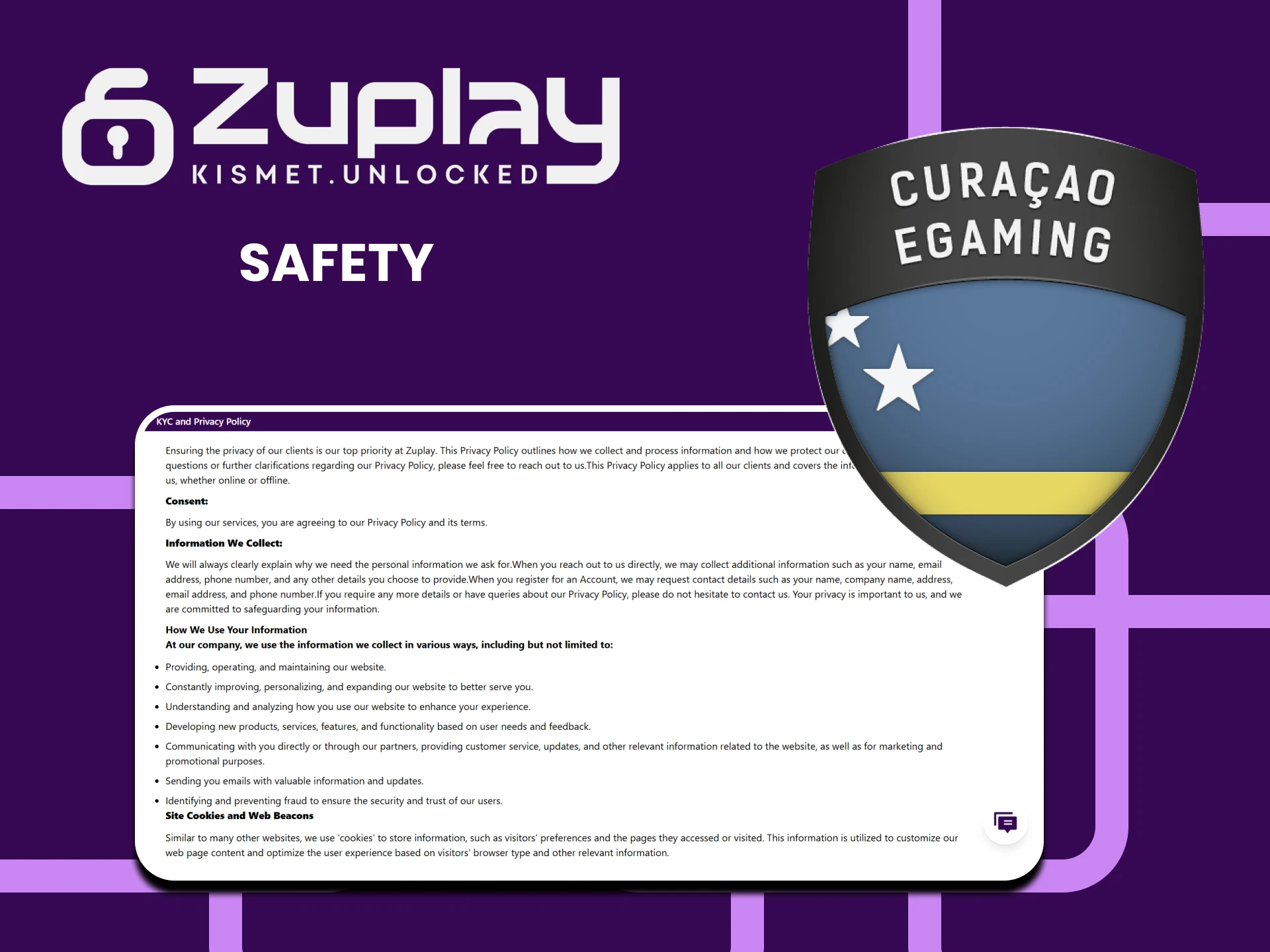 The Zuplay website is legal and safe.