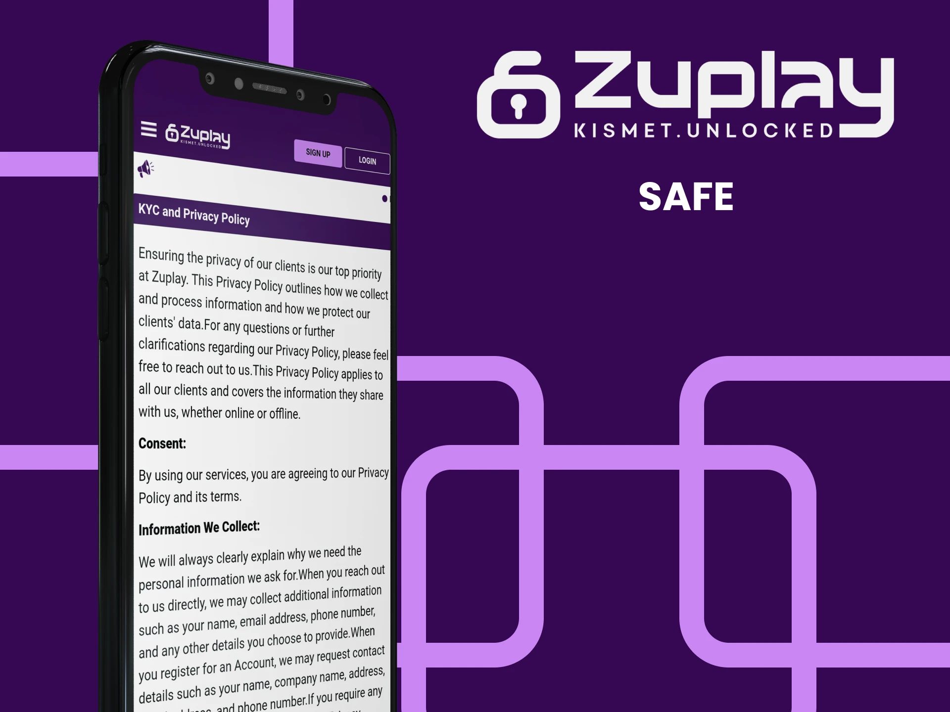 Zuplay app is safe to use.