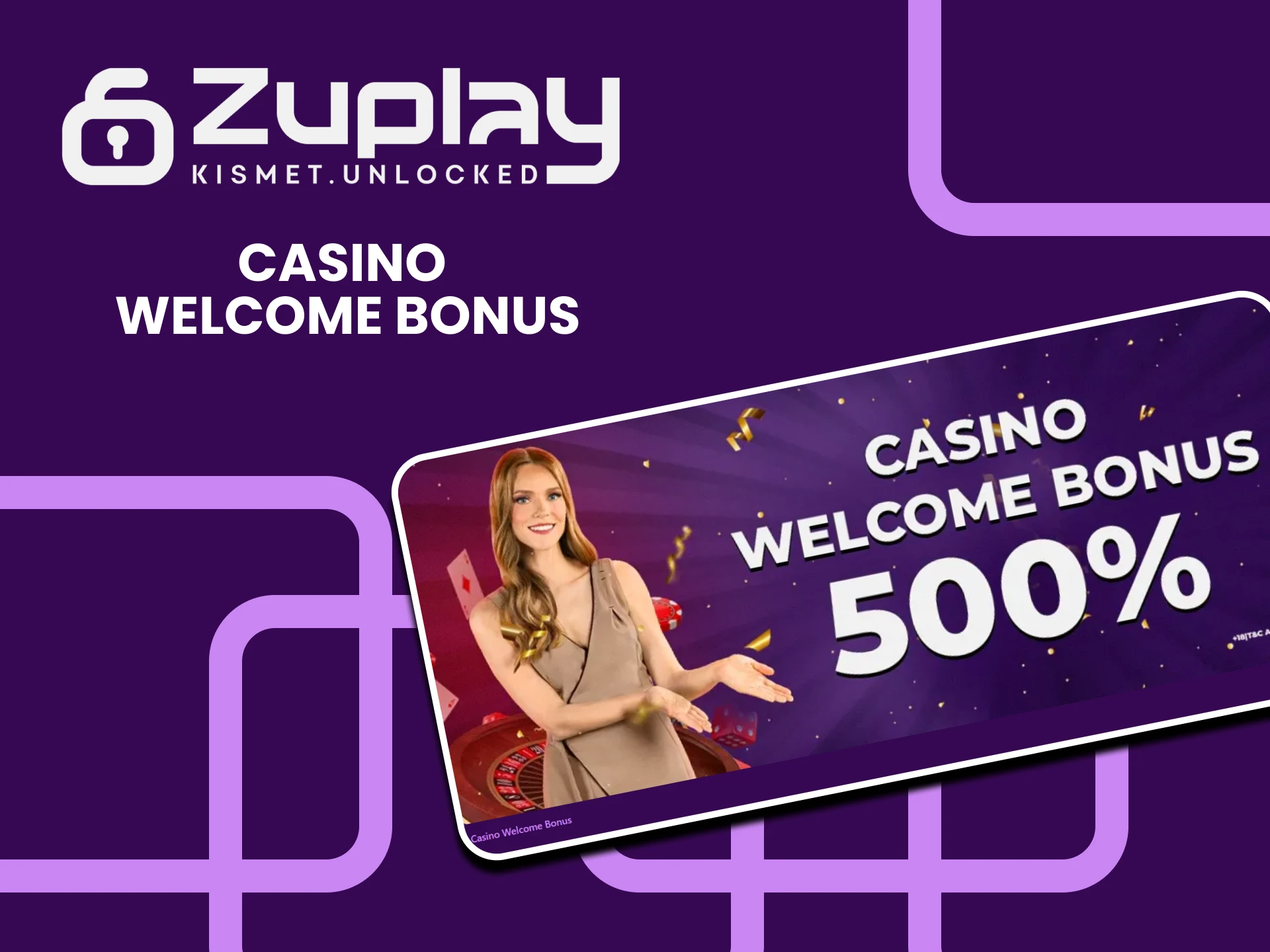 Zuplay offers a welcome bonus for casinos.