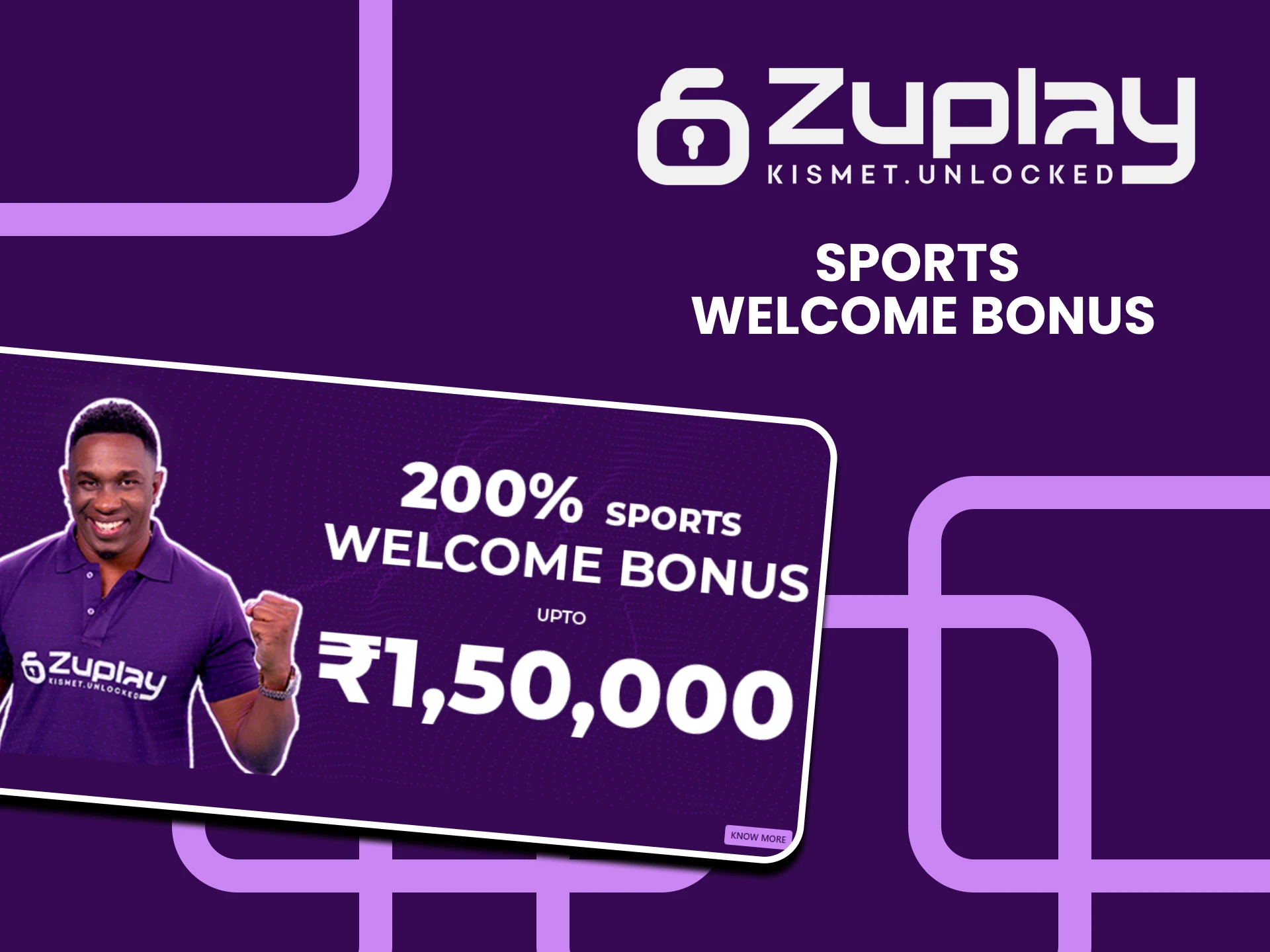 Zuplay offers a welcome bonus for sports.