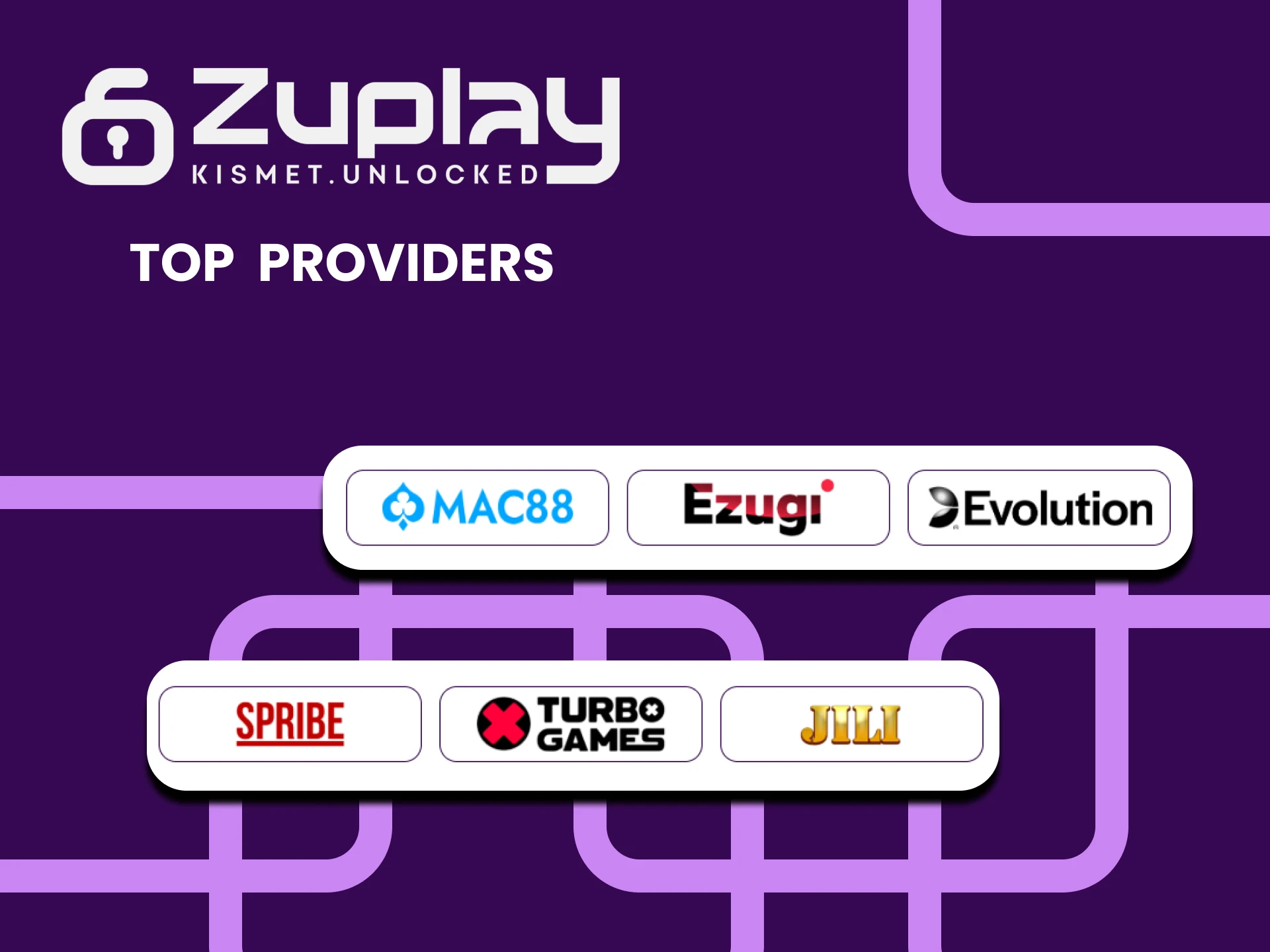 Choose the best providers on Zuplay.