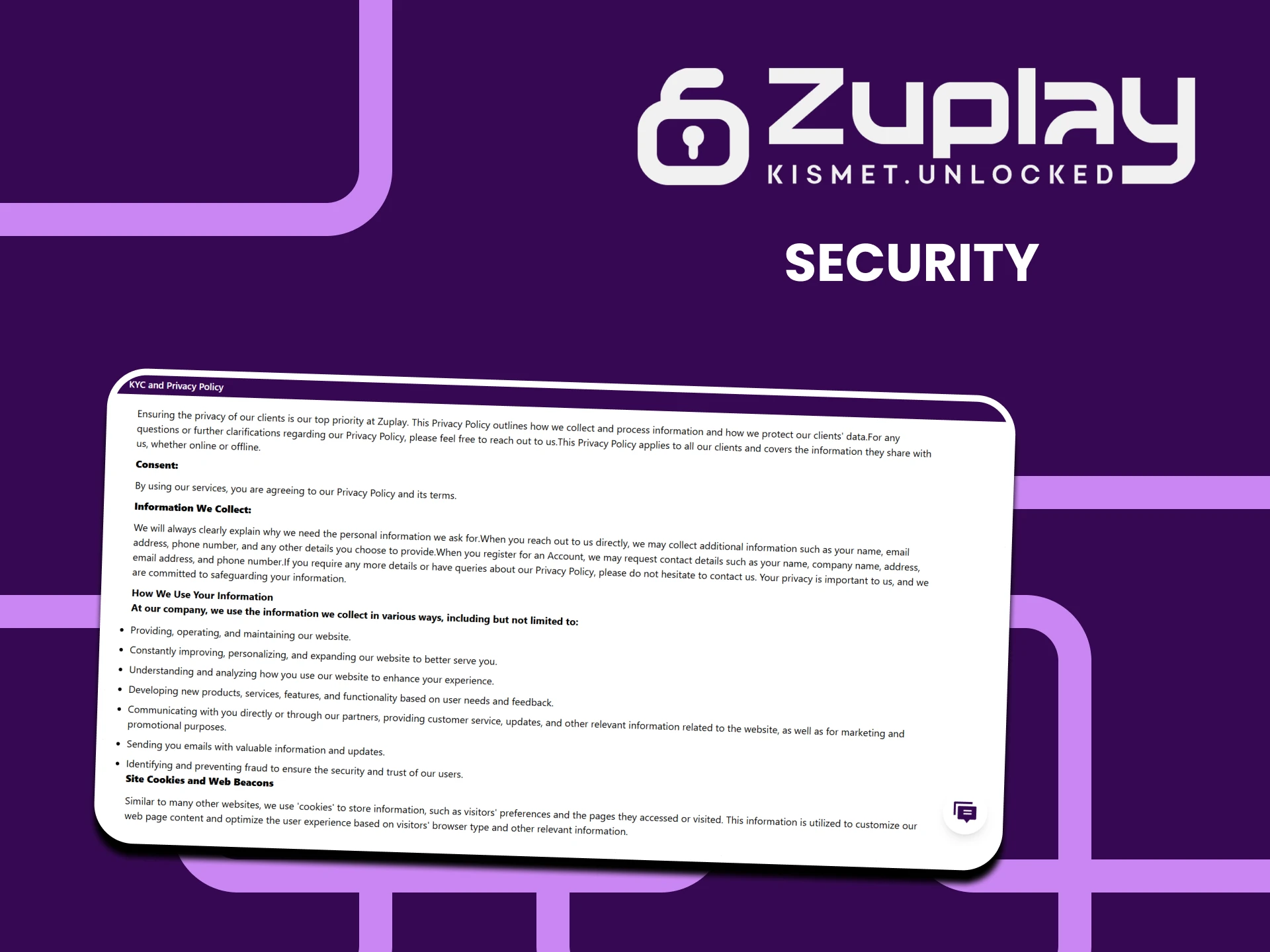 The Zuplay website has special protection.