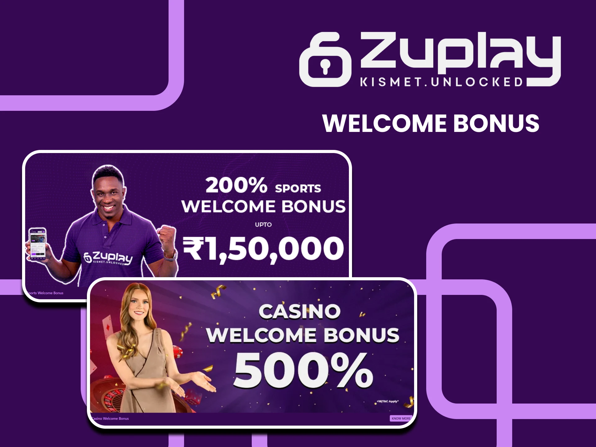 Zuplay offers welcome bonuses.